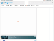 Tablet Screenshot of mediapangandaran.com